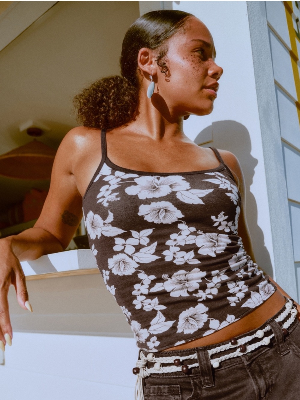 Hollister Co. Hollister Callie Reversible Cami. Callie Reversible Cami Floral